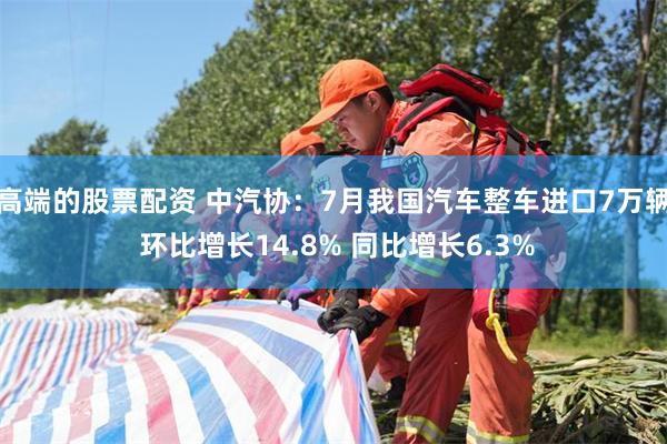 高端的股票配资 中汽协：7月我国汽车整车进口7万辆 环比增长14.8% 同比增长6.3%