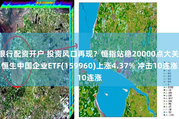 银行配资开户 投资风口再现？恒指站稳20000点大关 恒生中国企业ETF(159960)上涨4.37% 冲击10连涨